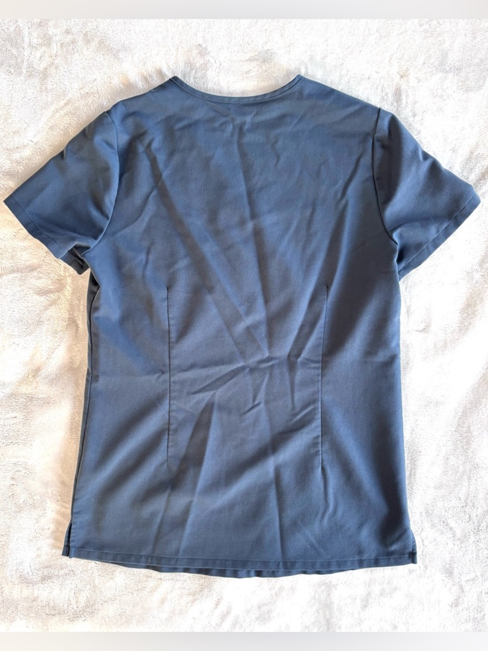 Figs Women’s Catarina One-Pocket Scrub Top, Dark Harbor, Size XXS - Picture 3 of 3